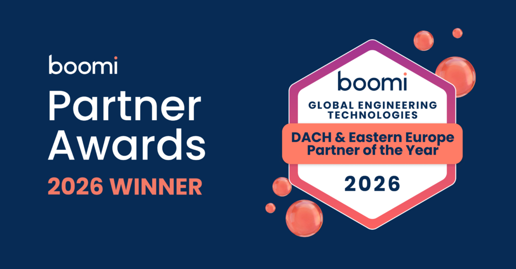 GET Boomi Partner of the Year Award 2026.